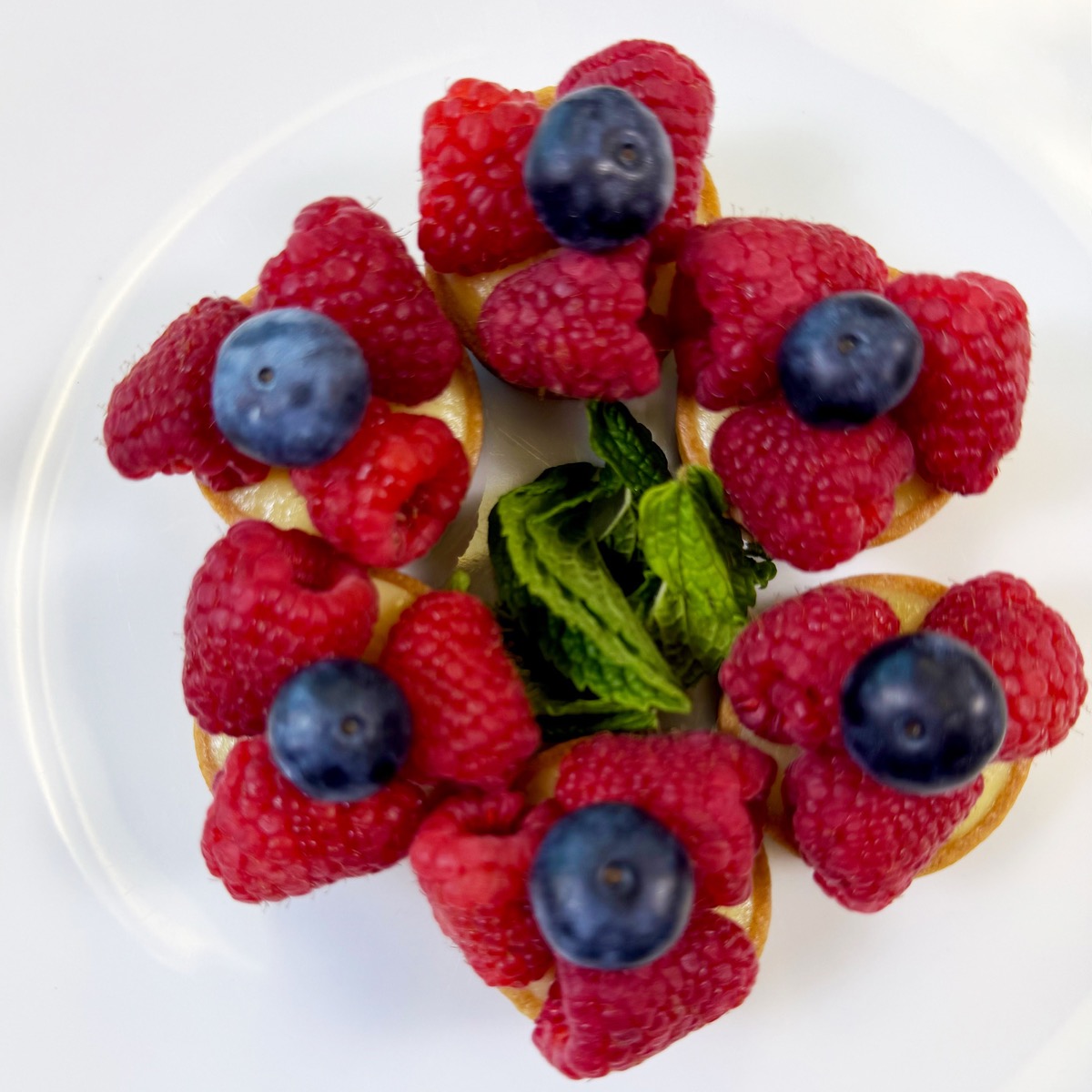 Raspberry Lemon Curd Tart